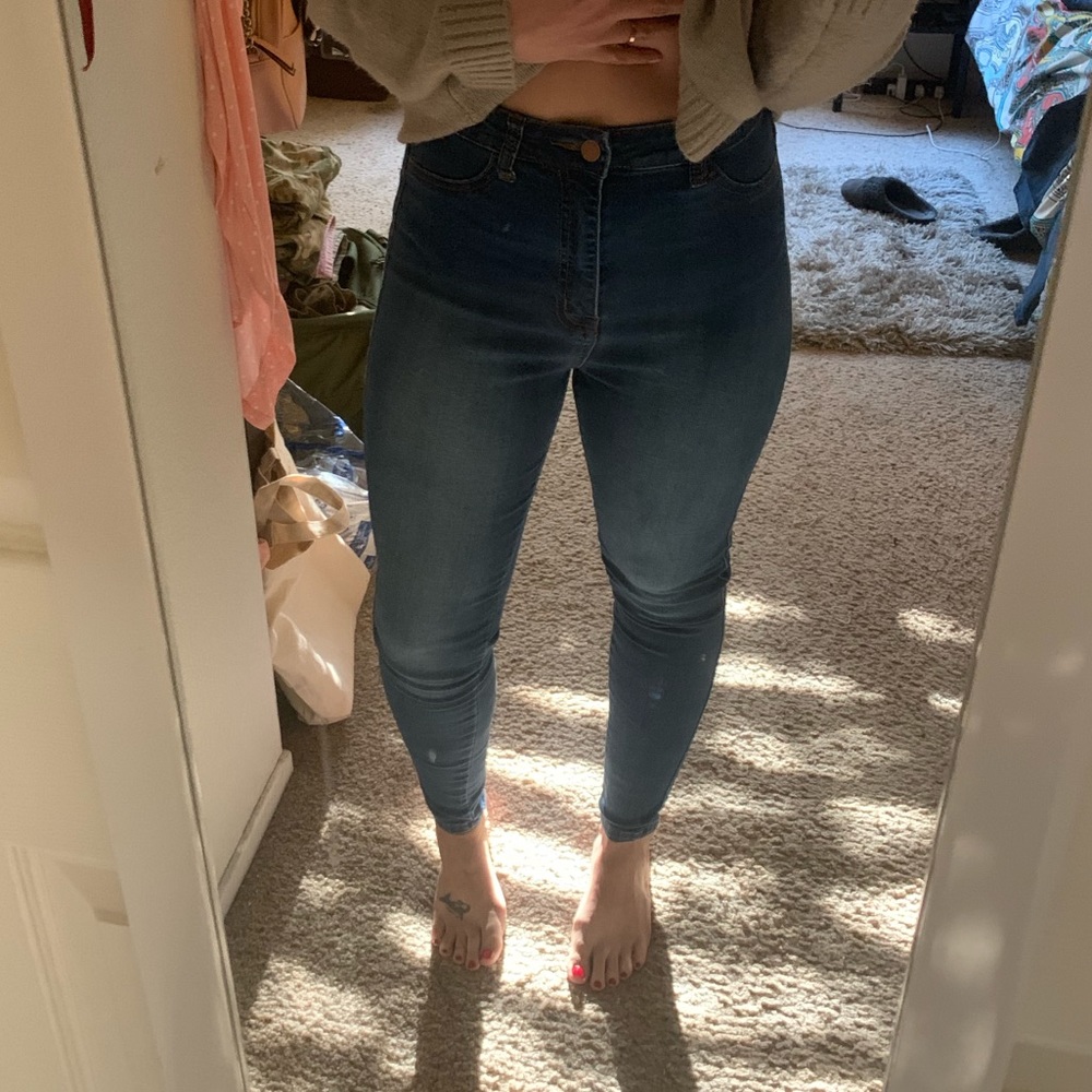 High waisted jeans 👖